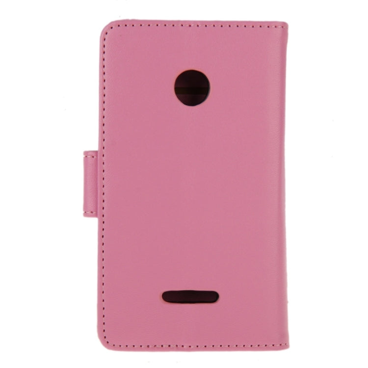 Horizontal Flip Magnetic Buckle PU Leather Case with Holder & Card Slot & Wallet for Microsoft Lumia 435