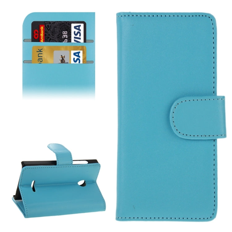 Horizontal Flip Magnetic Buckle PU Leather Case with Holder & Card Slot & Wallet for Microsoft Lumia 435