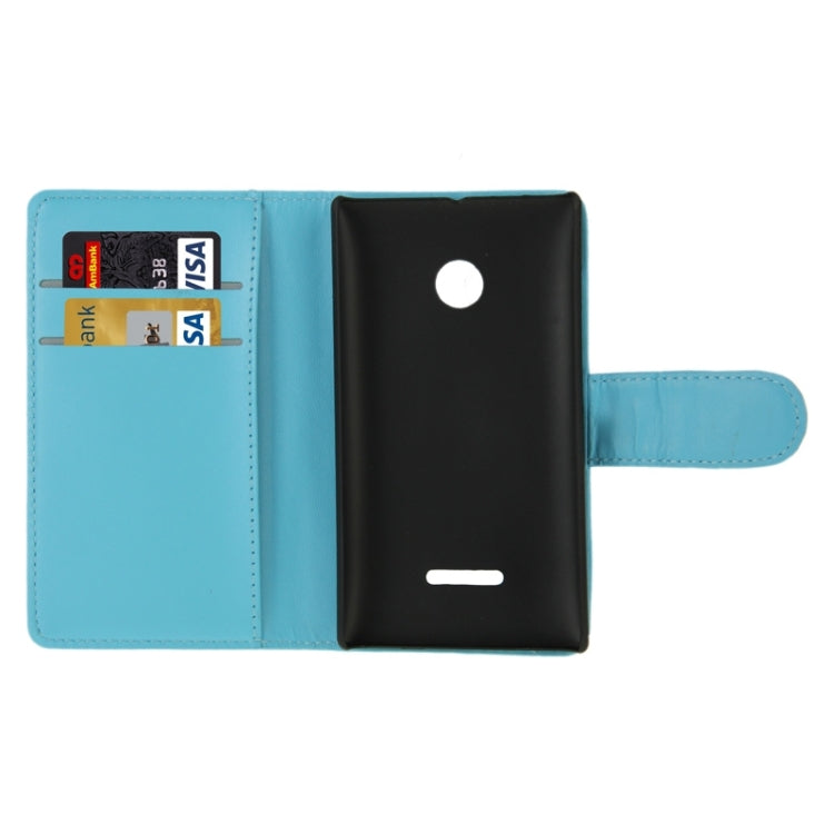 Horizontal Flip Magnetic Buckle PU Leather Case with Holder & Card Slot & Wallet for Microsoft Lumia 435
