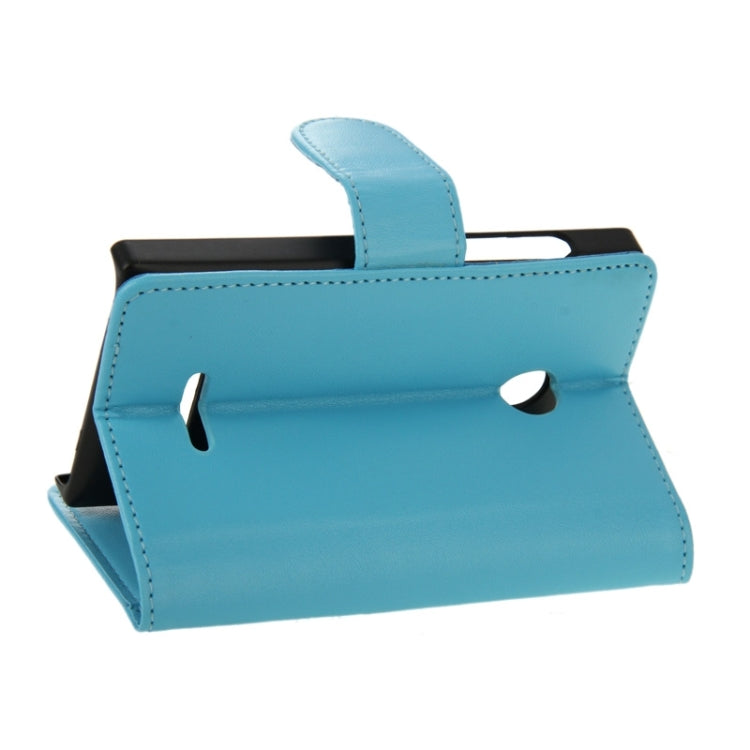 Horizontal Flip Magnetic Buckle PU Leather Case with Holder & Card Slot & Wallet for Microsoft Lumia 435