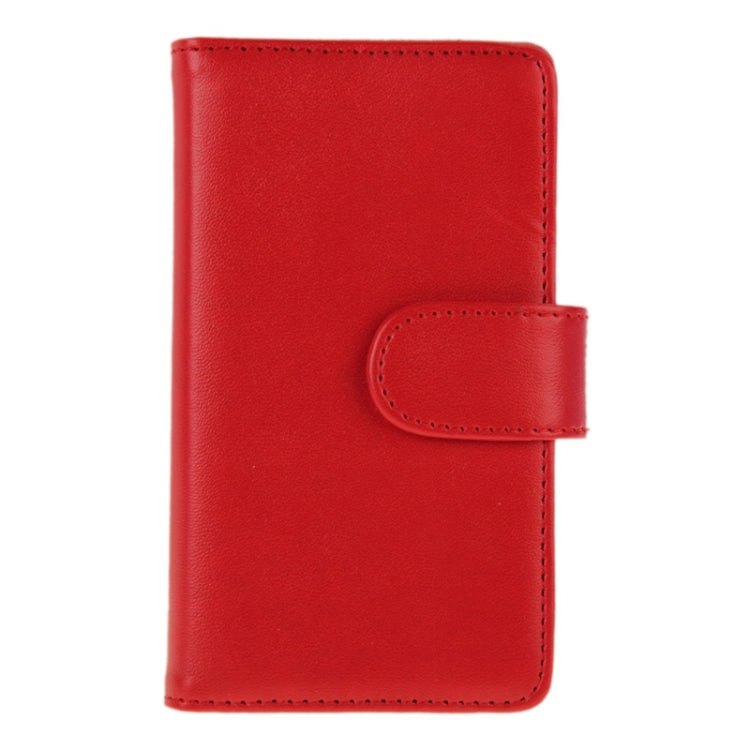 Horizontal Flip Magnetic Buckle PU Leather Case with Holder & Card Slot & Wallet for Microsoft Lumia 435