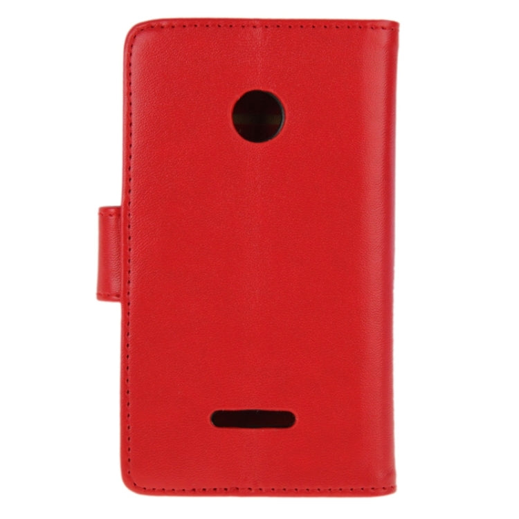 Horizontal Flip Magnetic Buckle PU Leather Case with Holder & Card Slot & Wallet for Microsoft Lumia 435