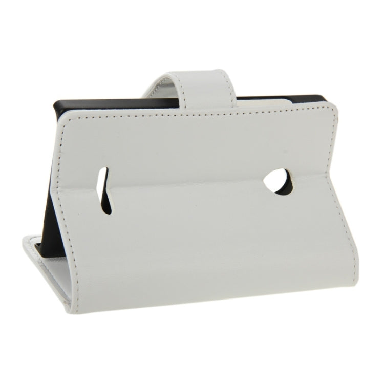 Horizontal Flip Magnetic Buckle PU Leather Case with Holder & Card Slot & Wallet for Microsoft Lumia 435