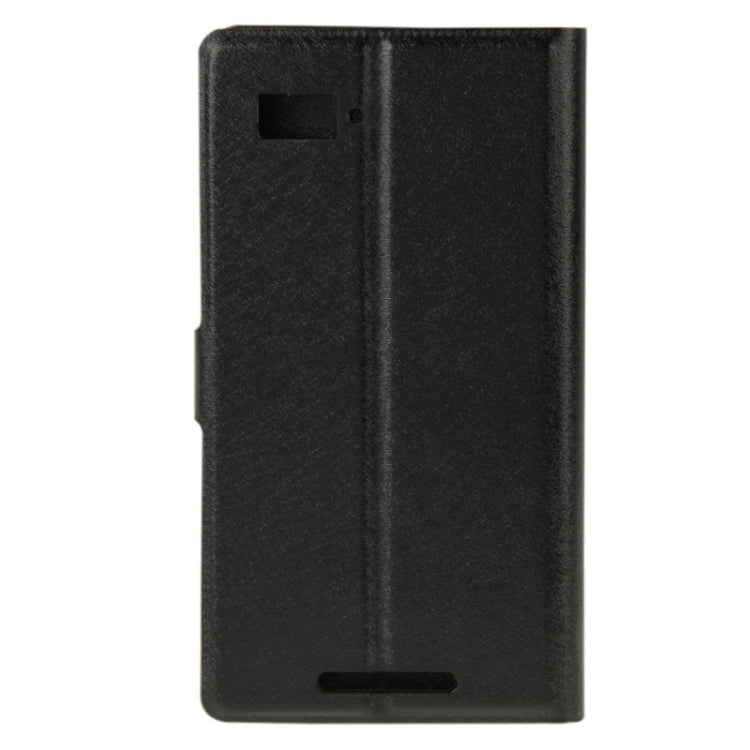 Silk Texture Horizontal Flip Leather Case with Card Slot & Holder for Lenovo Vibe Z / K910