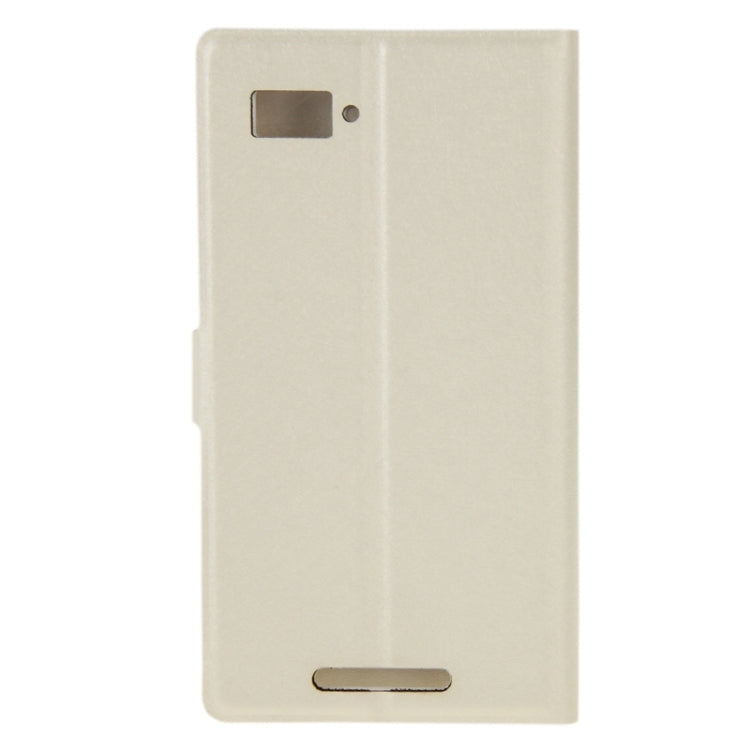 Silk Texture Horizontal Flip Leather Case with Card Slot & Holder for Lenovo Vibe Z / K910