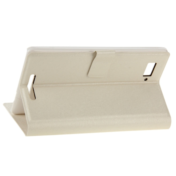 Silk Texture Horizontal Flip Leather Case with Card Slot & Holder for Lenovo Vibe Z / K910