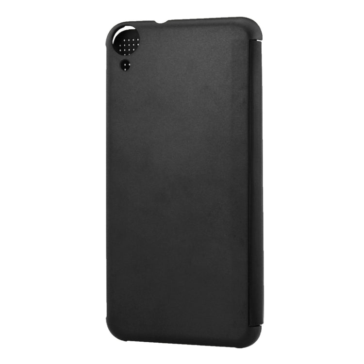 For HTC Desire 820 Smart Flip Dot View Leather Case with Sleep and Wake-up Function