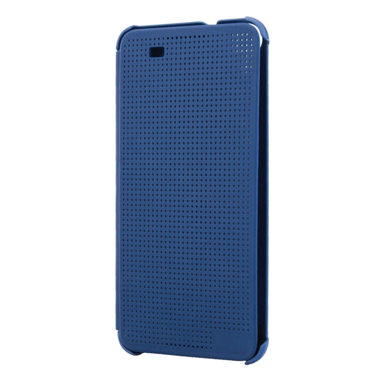 For HTC Desire 820 Smart Flip Dot View Leather Case with Sleep and Wake-up Function