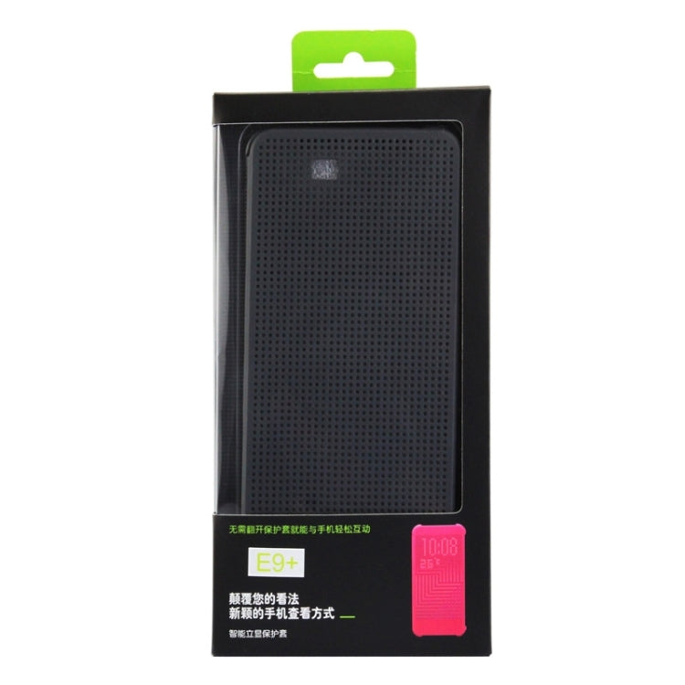 For HTC One E9+ Smart Flip Dot View Case with Sleep and Wake-up Function