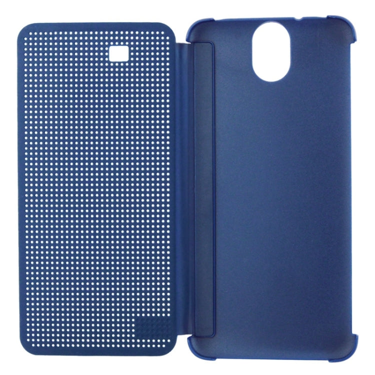 For HTC One E9+ Smart Flip Dot View Case with Sleep and Wake-up Function