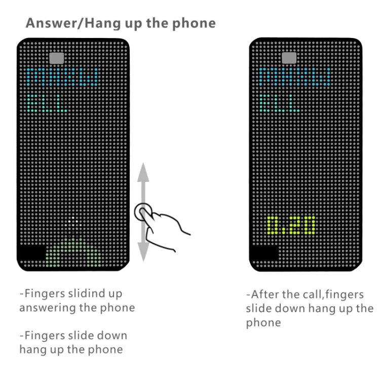 For HTC One E9+ Smart Flip Dot View Case with Sleep and Wake-up Function