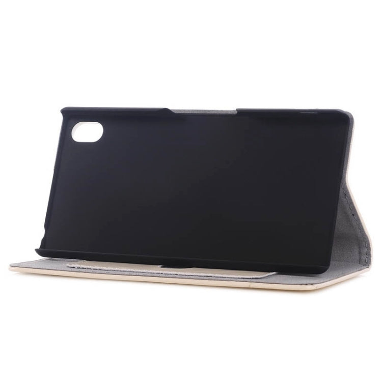 Crazy Horse Texture Horizontal Flip Genuine Leather Case with Card Slots & Holder for Sony Xperia Z3+