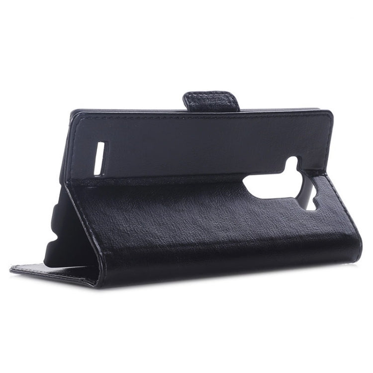 Oil Skin Texture Horizontal Flip Leather Case with Card Slots & Wallet & Holder for LG G4