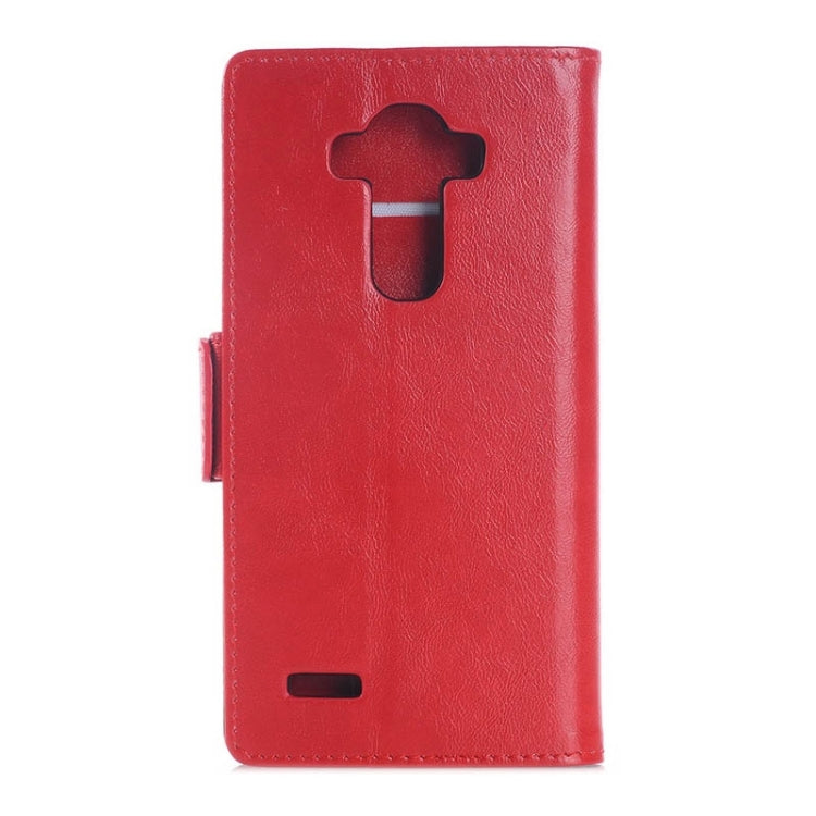 Oil Skin Texture Horizontal Flip Leather Case with Card Slots & Wallet & Holder for LG G4