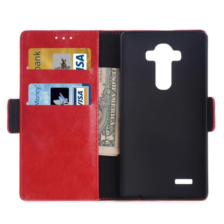 Oil Skin Texture Horizontal Flip Leather Case with Card Slots & Wallet & Holder for LG G4