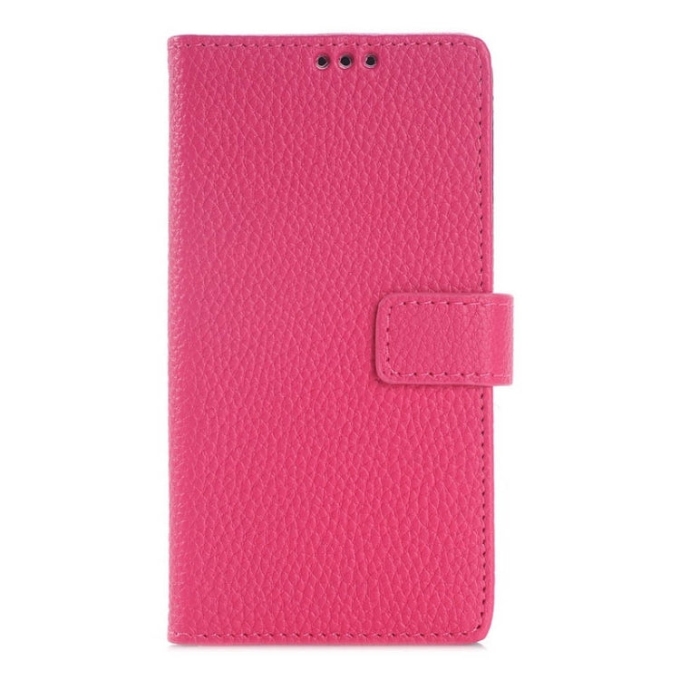 Litchi Texture Horizontal Flip Magnetic Buckle Leather Case with Card Slots & Wallet & Holder for Sony Z4 Compact / Z4 Mini