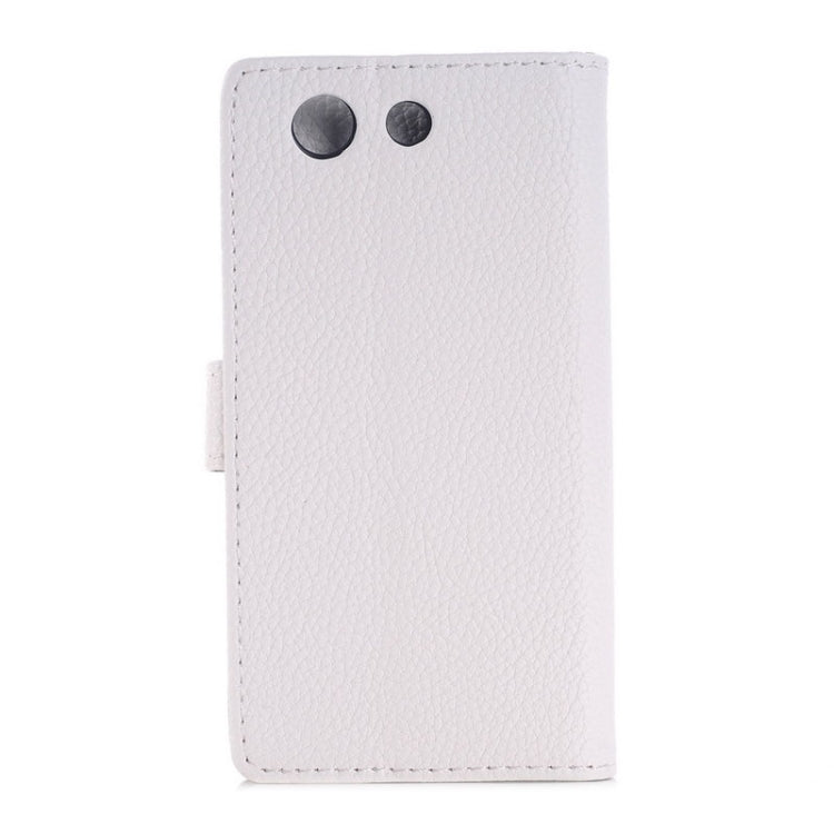 Litchi Texture Horizontal Flip Magnetic Buckle Leather Case with Card Slots & Wallet & Holder for Sony Z4 Compact / Z4 Mini