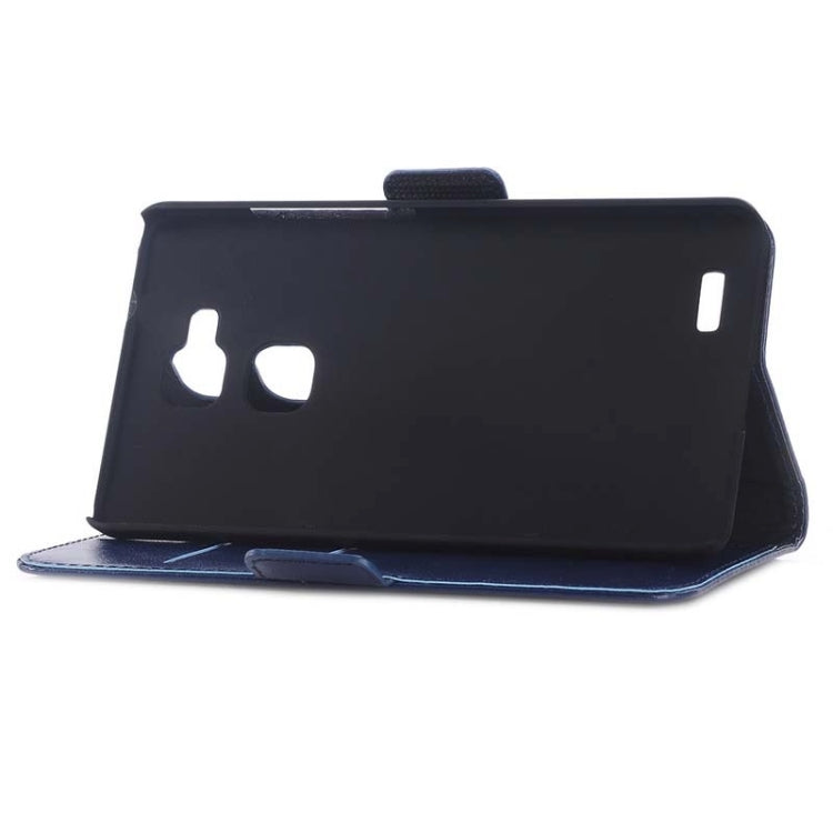 Oil Skin Texture Horizontal Flip Leather Case with Card Slots & Wallet & Holder for Huawei Ascend Mate 7