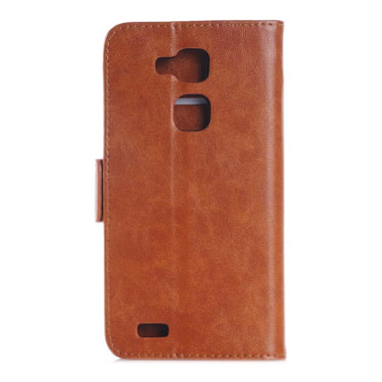Oil Skin Texture Horizontal Flip Leather Case with Card Slots & Wallet & Holder for Huawei Ascend Mate 7