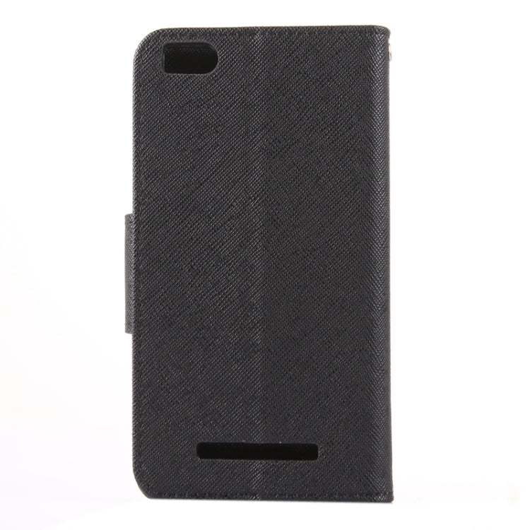 For Xiaomi Mi 4c / 4i Cross Texture Horizontal Flip Leather Case with Holder & Card Slots & Wallet