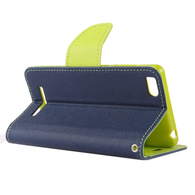 For Xiaomi Mi 4c / 4i Cross Texture Horizontal Flip Leather Case with Holder & Card Slots & Wallet