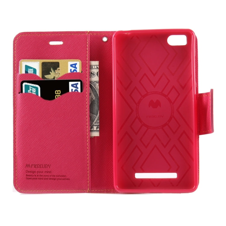 For Xiaomi Mi 4c / 4i Cross Texture Horizontal Flip Leather Case with Holder & Card Slots & Wallet