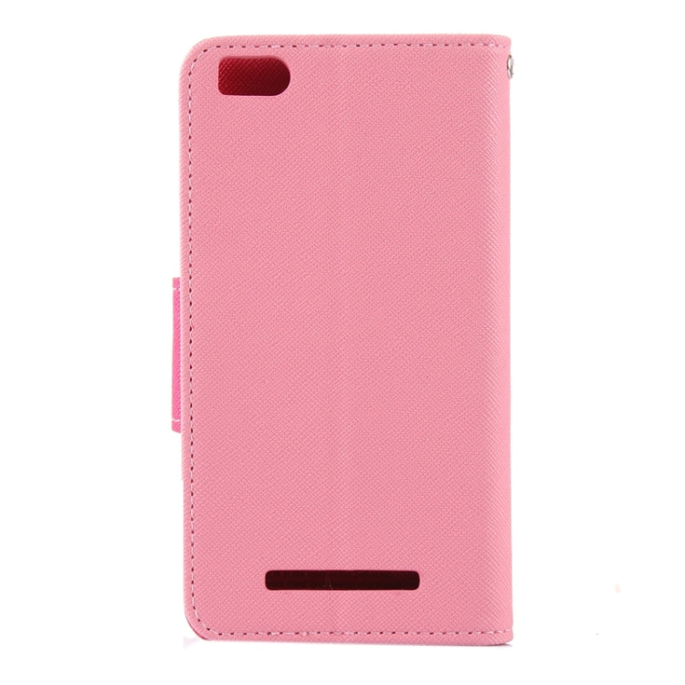For Xiaomi Mi 4c / 4i Cross Texture Horizontal Flip Leather Case with Holder & Card Slots & Wallet