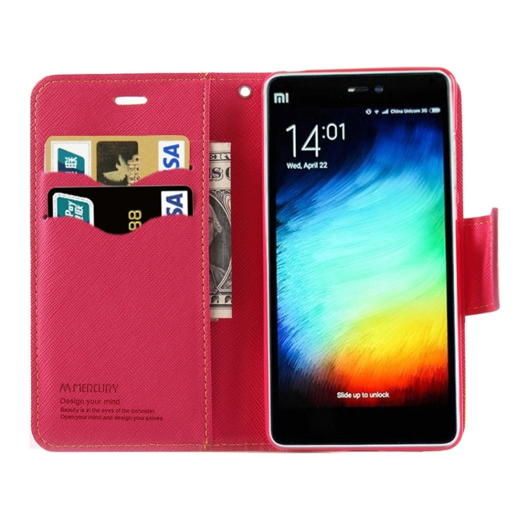 For Xiaomi Mi 4c / 4i Cross Texture Horizontal Flip Leather Case with Holder & Card Slots & Wallet