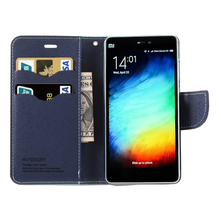 For Xiaomi Mi 4c / 4i Cross Texture Horizontal Flip Leather Case with Holder & Card Slots & Wallet