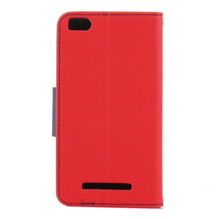For Xiaomi Mi 4c / 4i Cross Texture Horizontal Flip Leather Case with Holder & Card Slots & Wallet