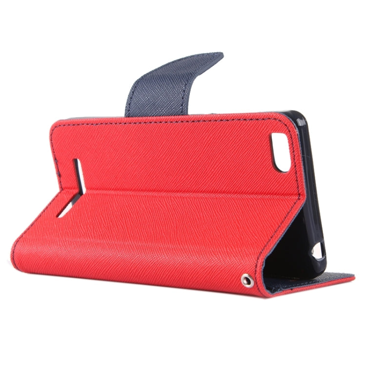 For Xiaomi Mi 4c / 4i Cross Texture Horizontal Flip Leather Case with Holder & Card Slots & Wallet
