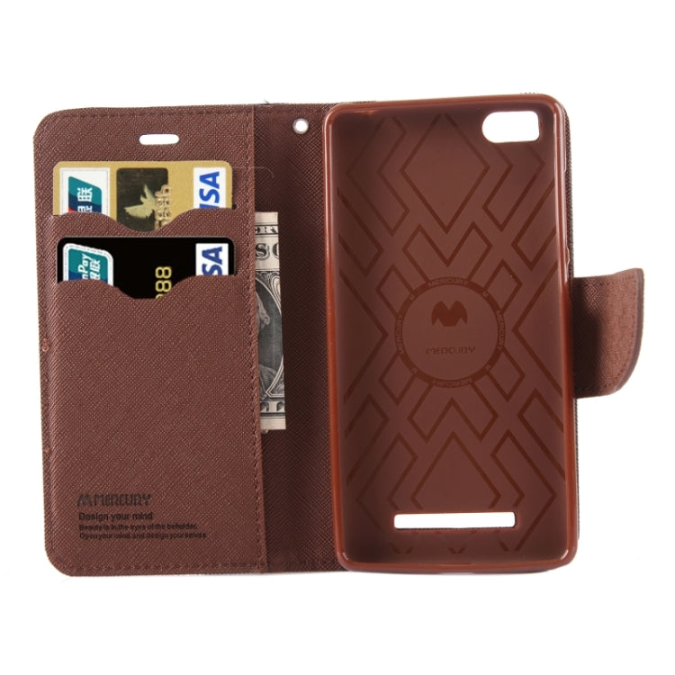 For Xiaomi Mi 4c / 4i Cross Texture Horizontal Flip Leather Case with Holder & Card Slots & Wallet