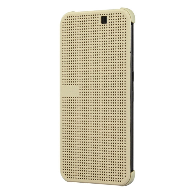 For HTC One M9+ / M9 Plus Smart Flip Dot View Case with Sleep and Wake-up Function