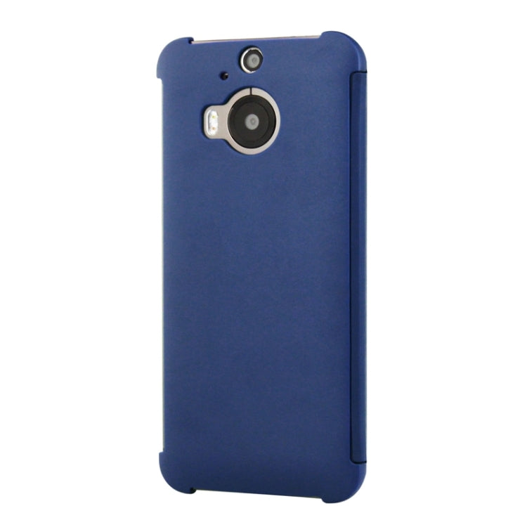 For HTC One M9+ / M9 Plus Smart Flip Dot View Case with Sleep and Wake-up Function