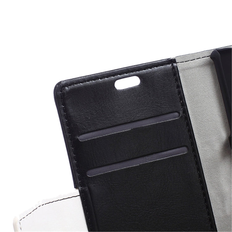 Crazy Horse Texture Color Matching Flip Leather Case with Holder & Card Slots & Wallet for Sony Xperia Z4 Compact