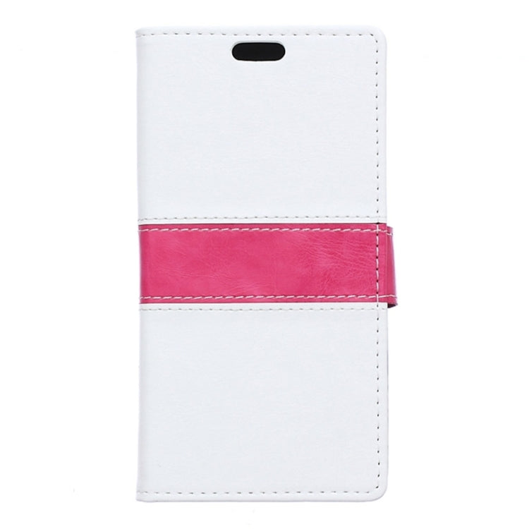 Horizontal Flip Color Matching Leather Case with Holder & Card Slots & Wallet for Huawei Y625