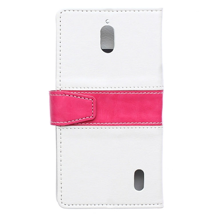 Horizontal Flip Color Matching Leather Case with Holder & Card Slots & Wallet for Huawei Y625
