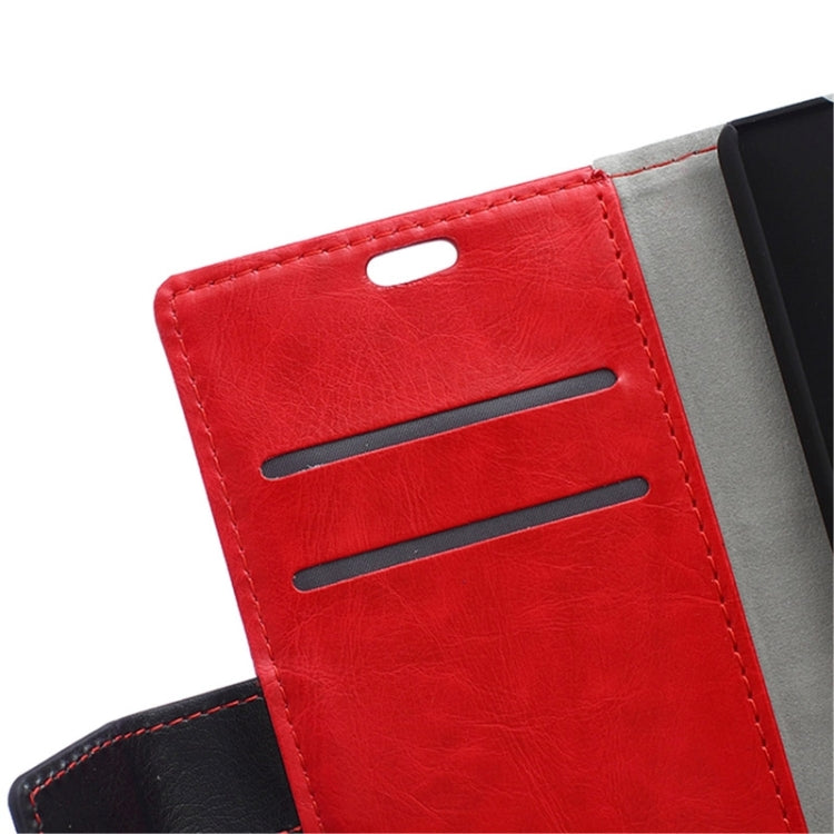 Horizontal Flip Color Matching Leather Case with Holder & Card Slots & Wallet for Huawei P8 Lite