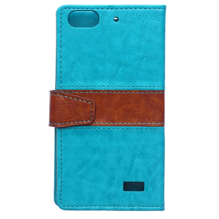 Horizontal Flip Color Matching Leather Case with Holder & Card Slots & Wallet for Huawei Honor 4C