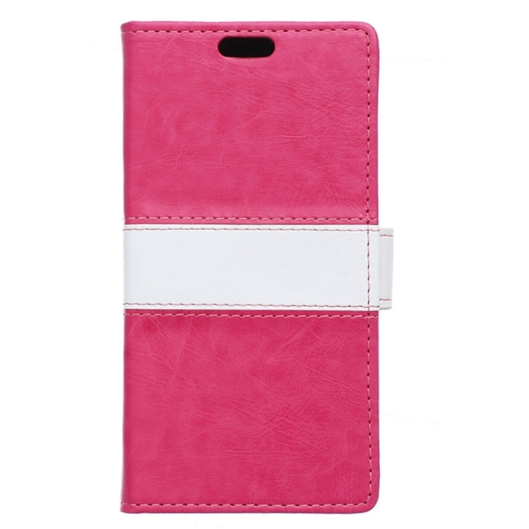 Horizontal Flip Color Matching Leather Case with Holder & Card Slots & Wallet for Huawei Honor 4C