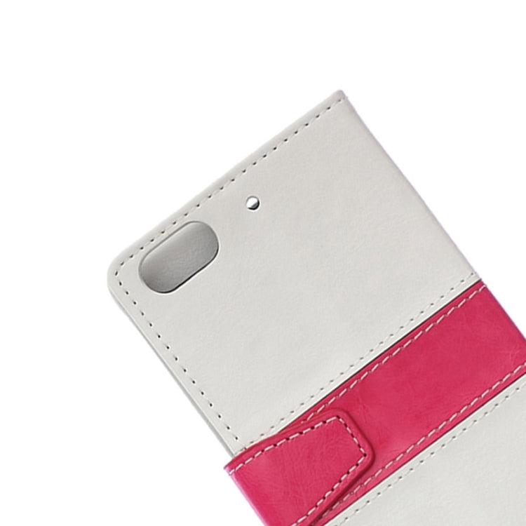 Horizontal Flip Color Matching Leather Case with Holder & Card Slots & Wallet for Huawei Honor 4C