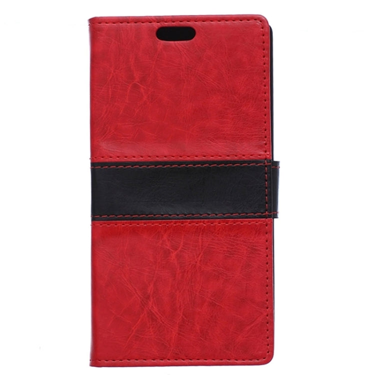 Horizontal Flip Color Matching Leather Case with Holder & Card Slots & Wallet for Huawei Honor Holly