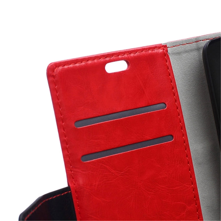 Horizontal Flip Color Matching Leather Case with Holder & Card Slots & Wallet for Huawei Honor Holly
