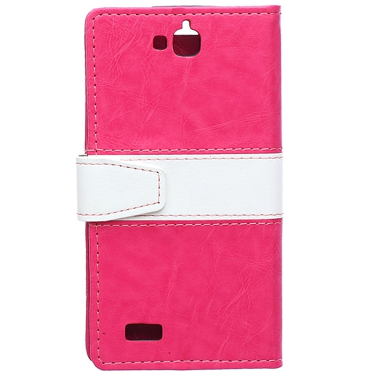 Horizontal Flip Color Matching Leather Case with Holder & Card Slots & Wallet for Huawei Honor Holly