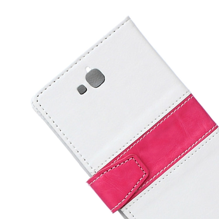 Horizontal Flip Color Matching Leather Case with Holder & Card Slots & Wallet for Huawei Honor Holly