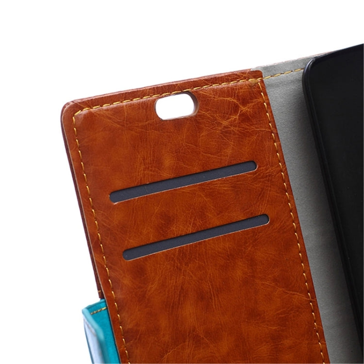 Horizontal Flip Color Matching Leather Case with Holder & Card Slots & Wallet for Huawei Honor Holly