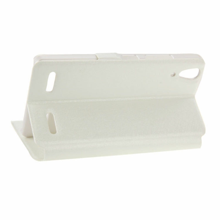 Horizontal Flip Leather Case with Holder & Caller ID Display & Unlock Window for Lenovo K3