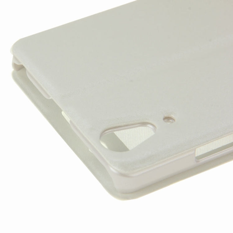 Horizontal Flip Leather Case with Holder & Caller ID Display & Unlock Window for Lenovo K3