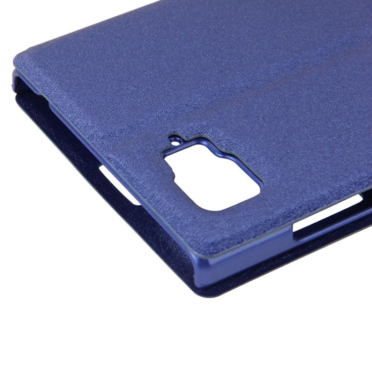 Horizontal Flip Leather Case with Holder & Caller ID Display Window & Unlock Window for Lenovo Vibe Z2