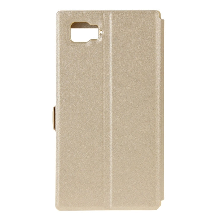 Horizontal Flip Leather Case with Holder & Caller ID Display Window & Unlock Window for Lenovo Vibe Z2